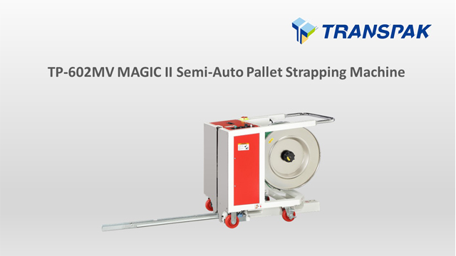 TP-602MV MAGIC II Semi-Auto Pallet Strapping Machine